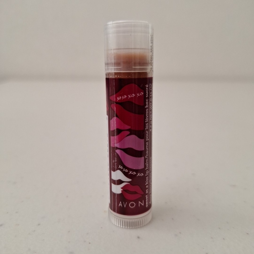 NEW Avon SWEET AS A KISS Lip Balm Chapstick, Set of 4, DISCONTINUED Valentine's - Picture 7 of 7